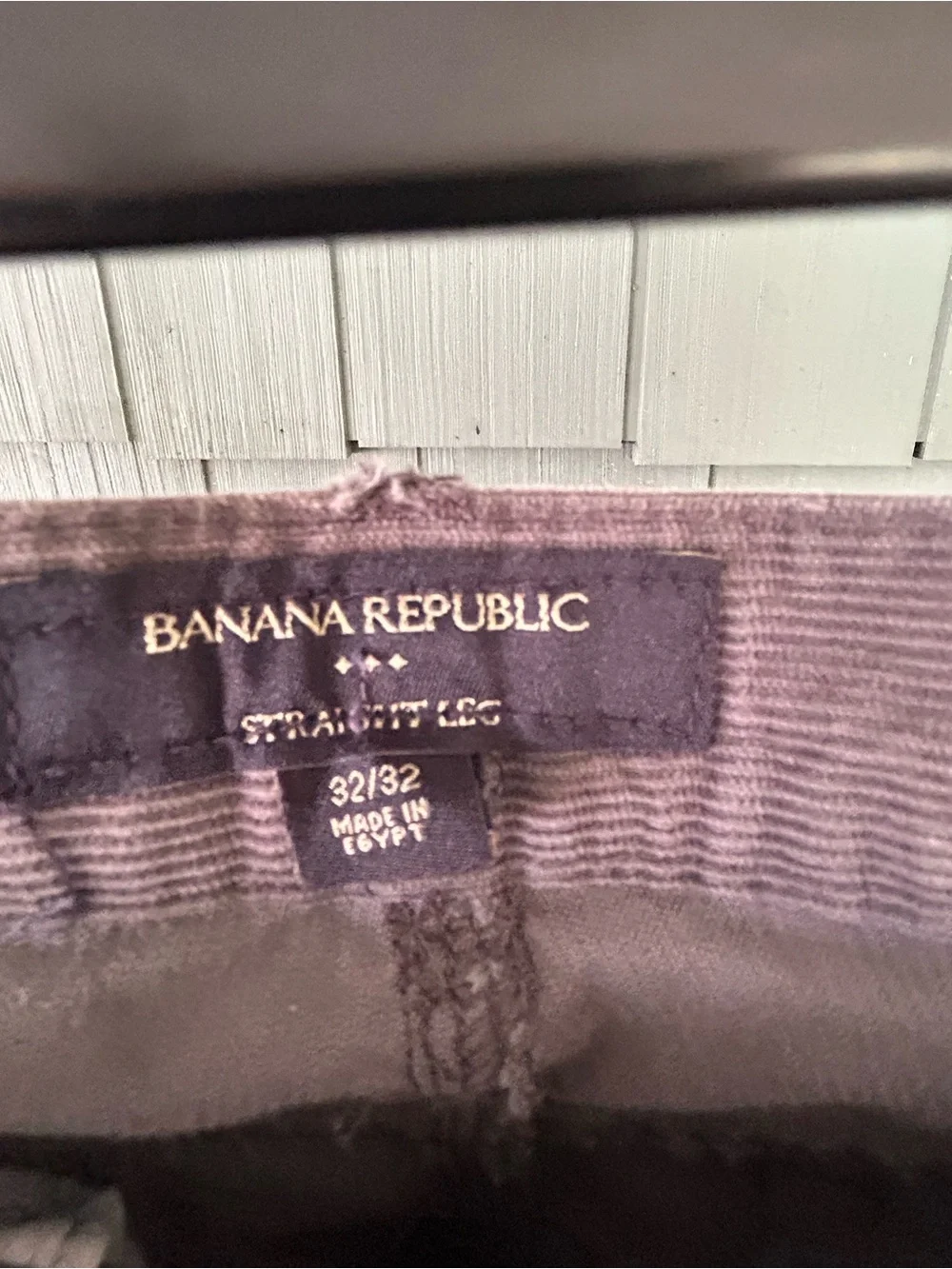 Banana Republic Men's Corduroy Pants in gray